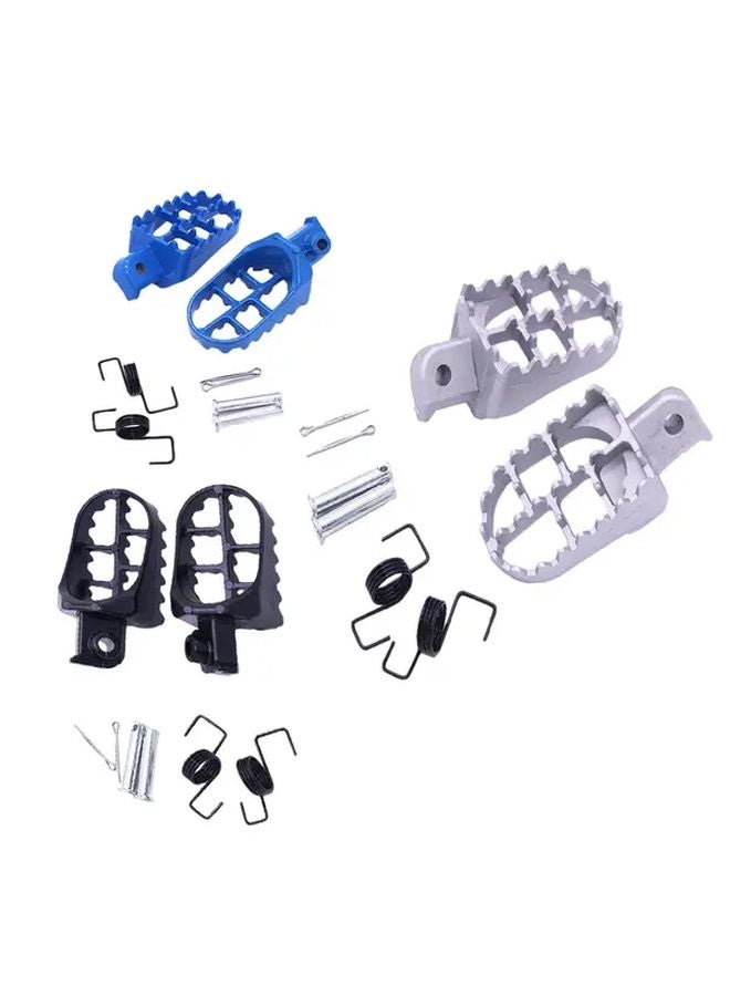 Black Aluminum Front Foot Peg Pedal For Yamaha PW50 PW80 Off Road Motorcycle - Image 4